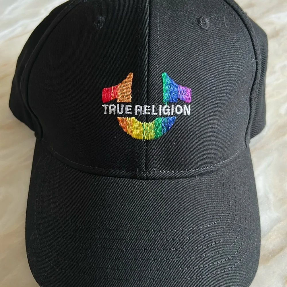 True Religion‎ Black Pride Adjustable Hat